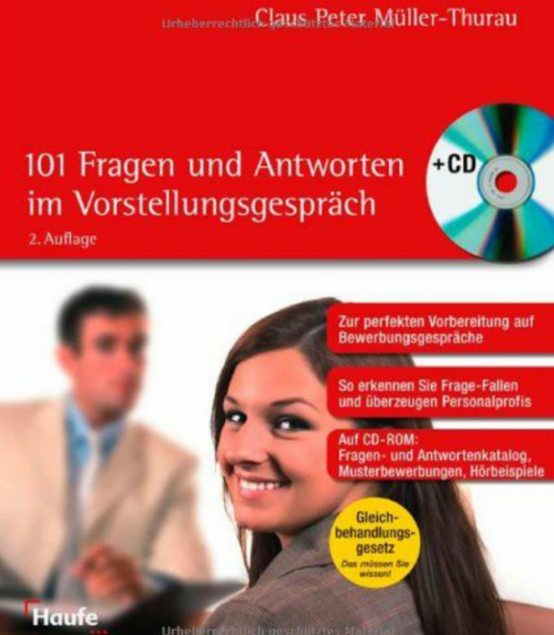 دانلود کتاب آلمانی101 Fragen und Antworten im Vorstellungsgespräch