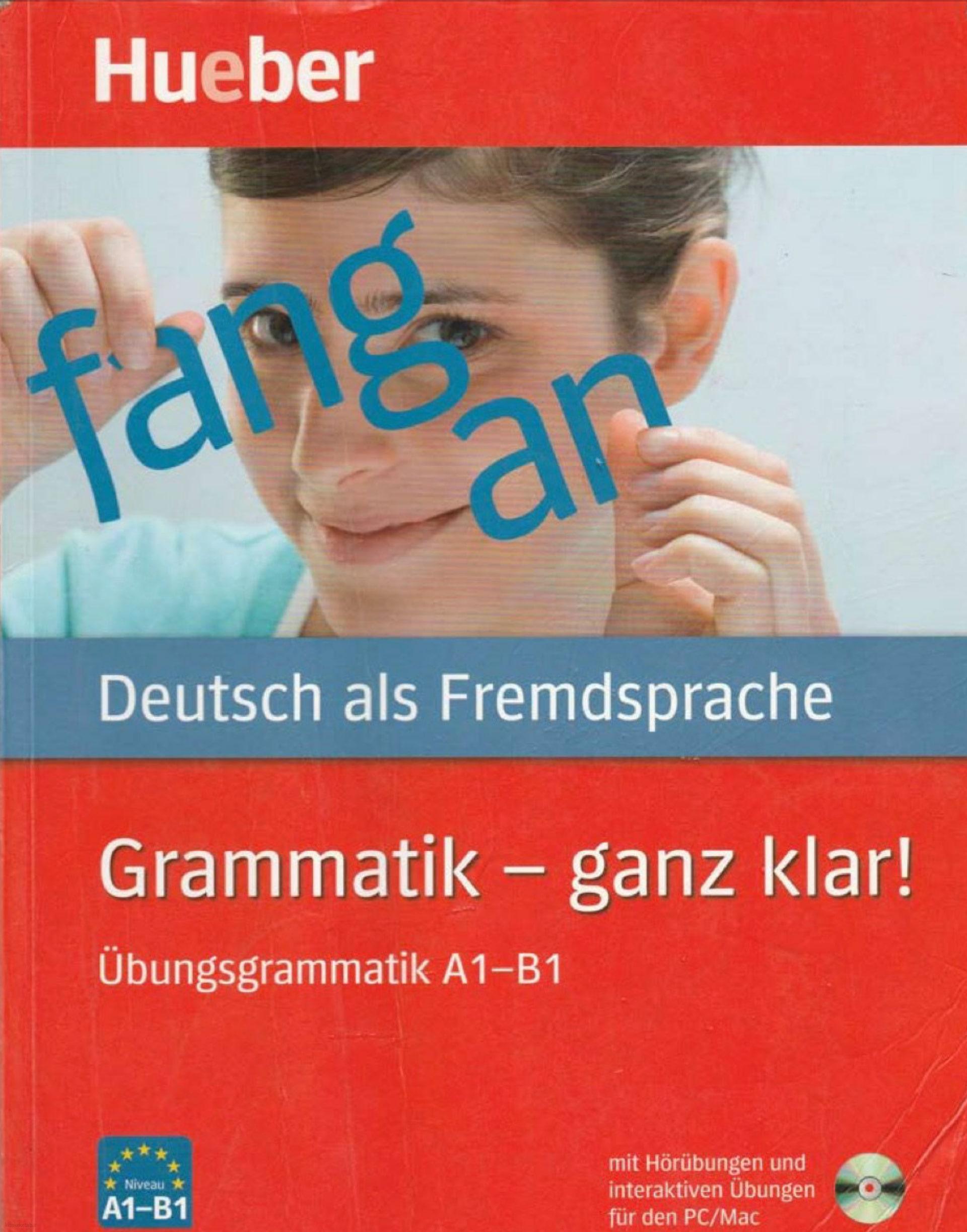 دانلود کتاب آلمانیDeutsch als Fremdsprache Grammatik Ganz klar