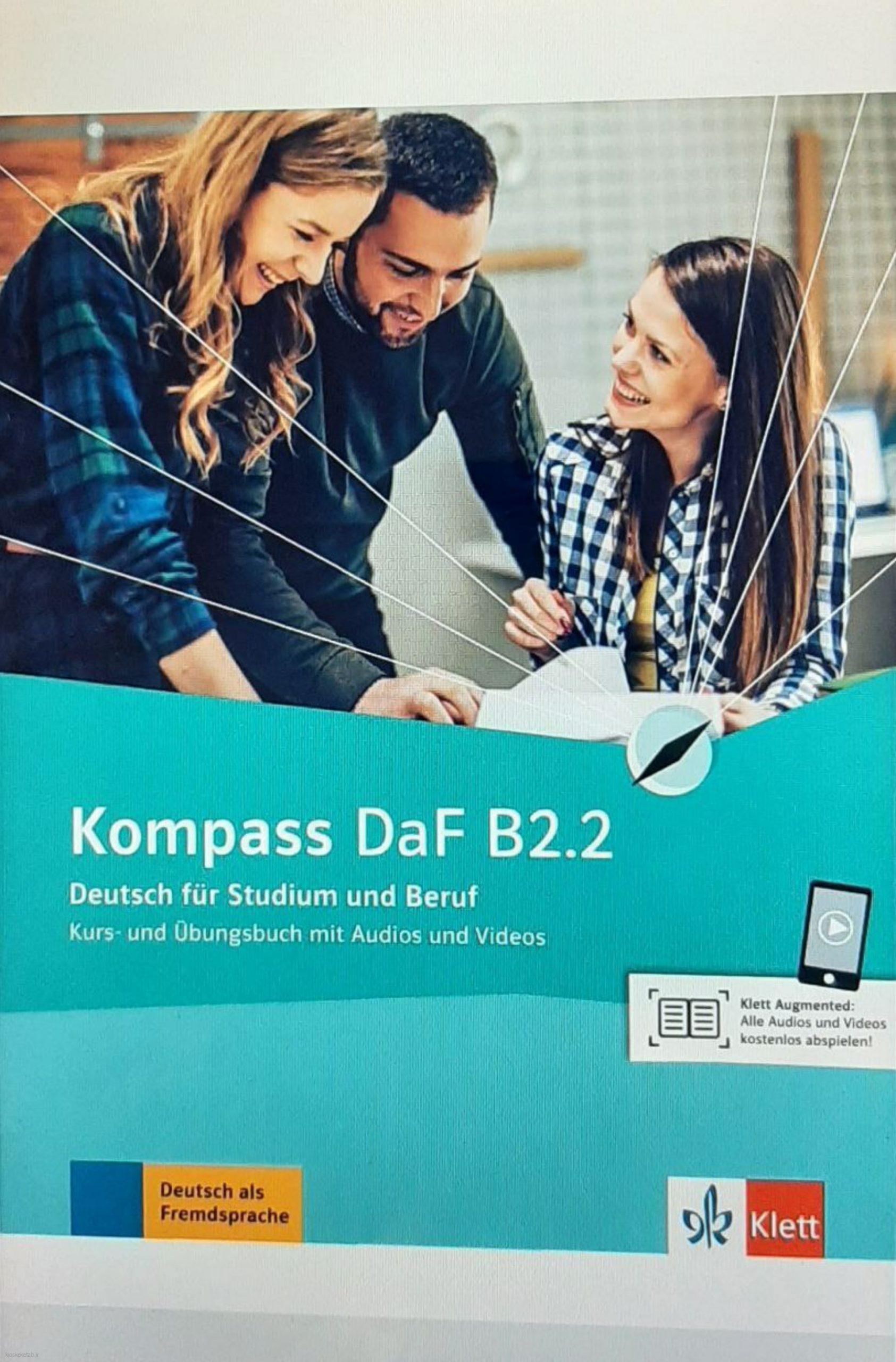 دانلود کتاب آلمانیKompass DaF B2.2