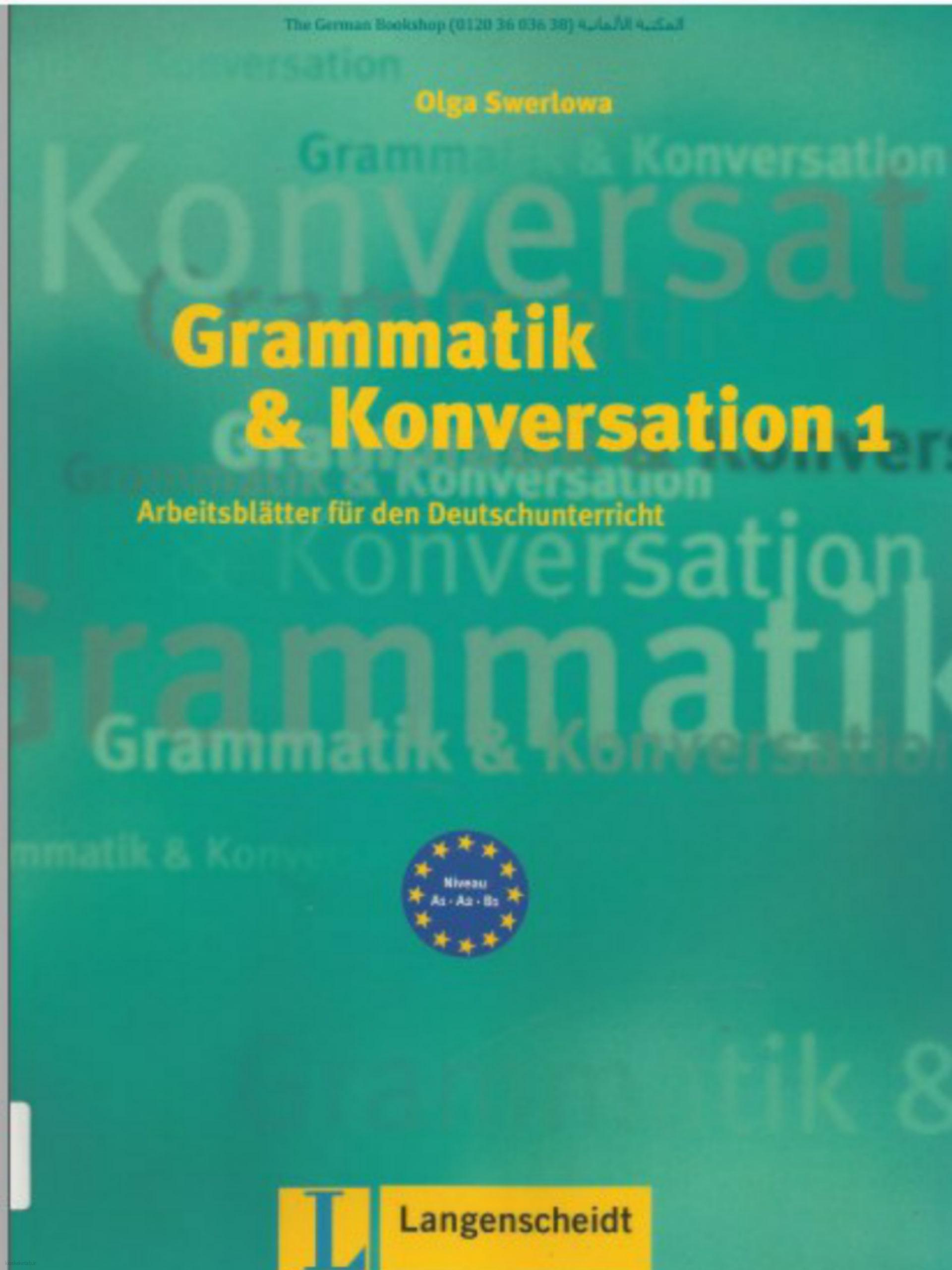 دانلود کتاب آلمانیgrammatik konversation 1