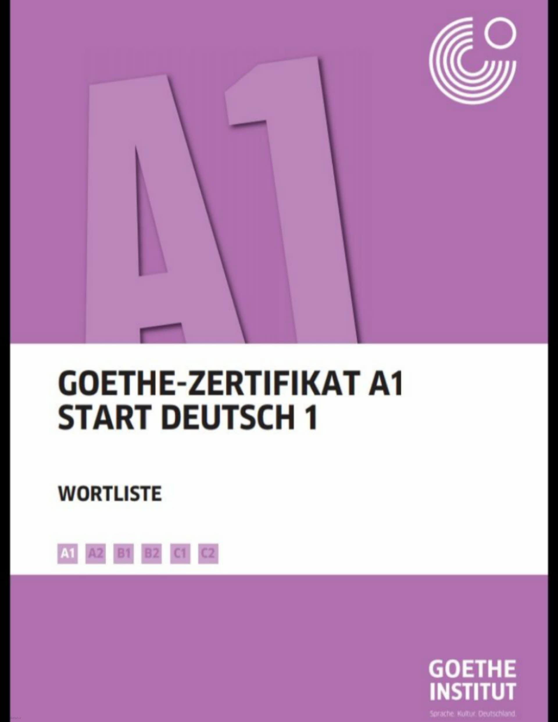 دانلود کتاب آلمانیgoethe zertifikat a1 start deutsch 1