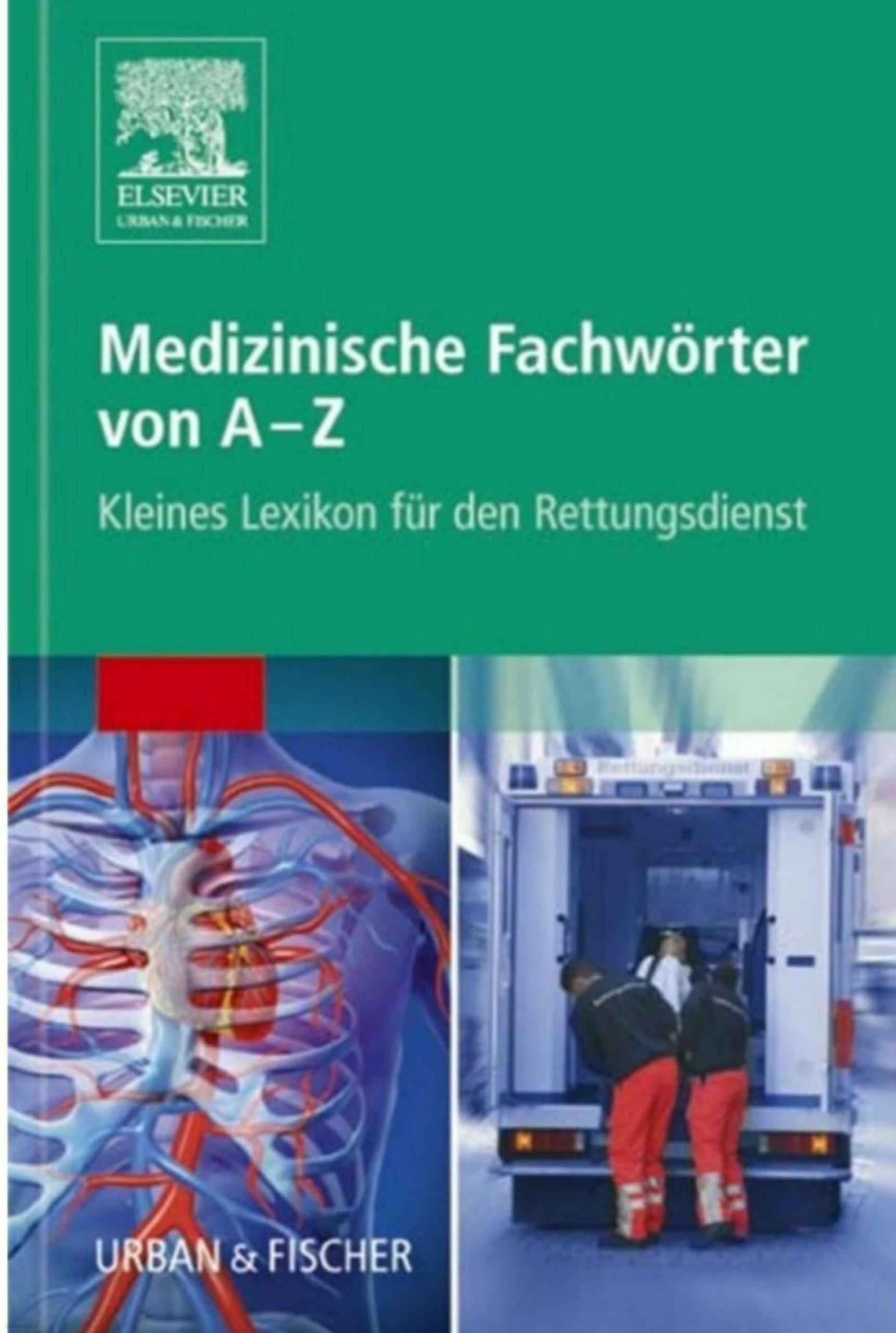 دانلود کتاب آلمانیmedizinische fachwörter von a-z
