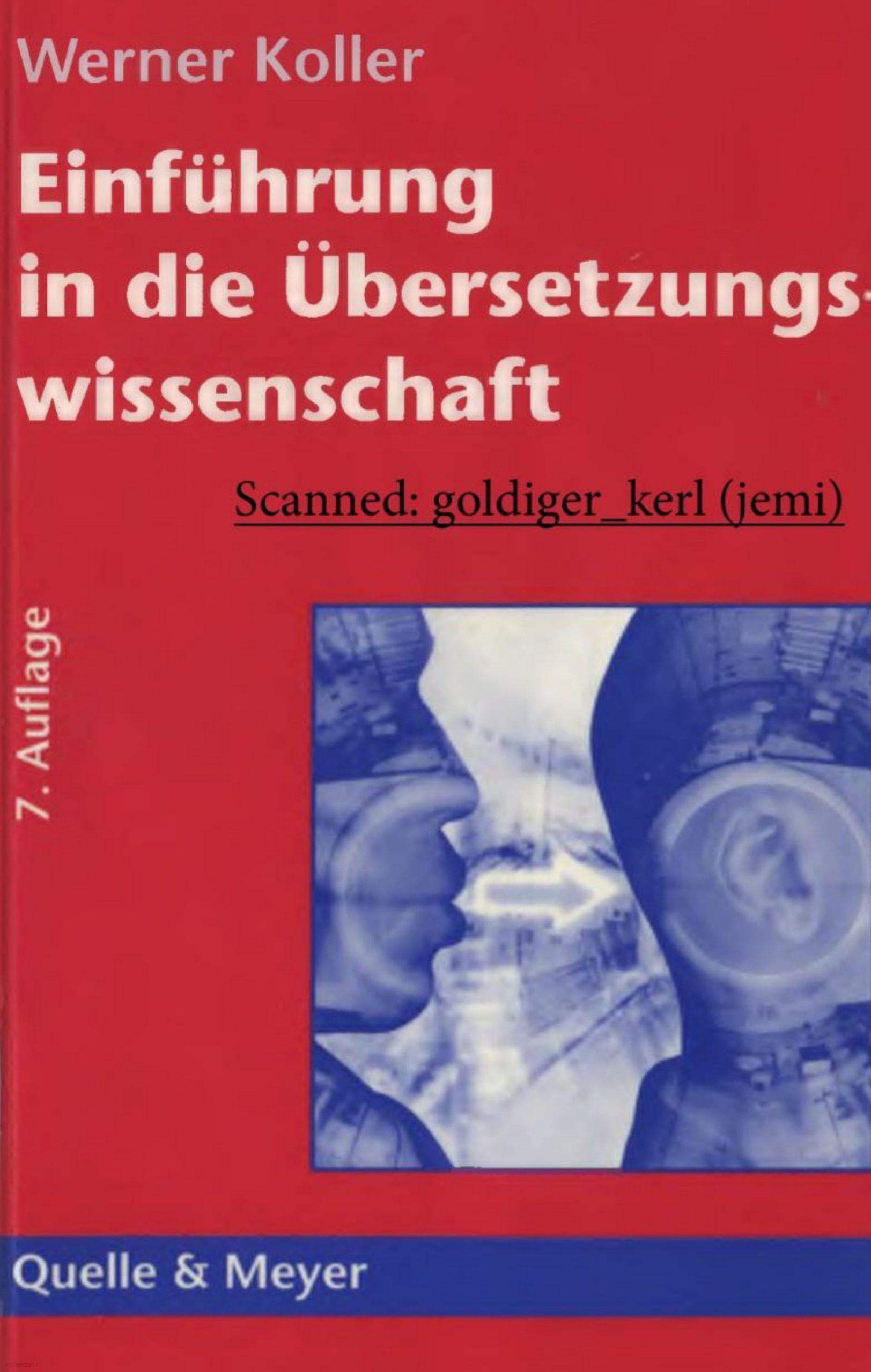 دانلود کتاب آلمانیeinführung in die übersetzungswissenschaft