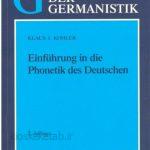 دانلود کتاب آلمانیeinführung in die phonetik und des deutschen