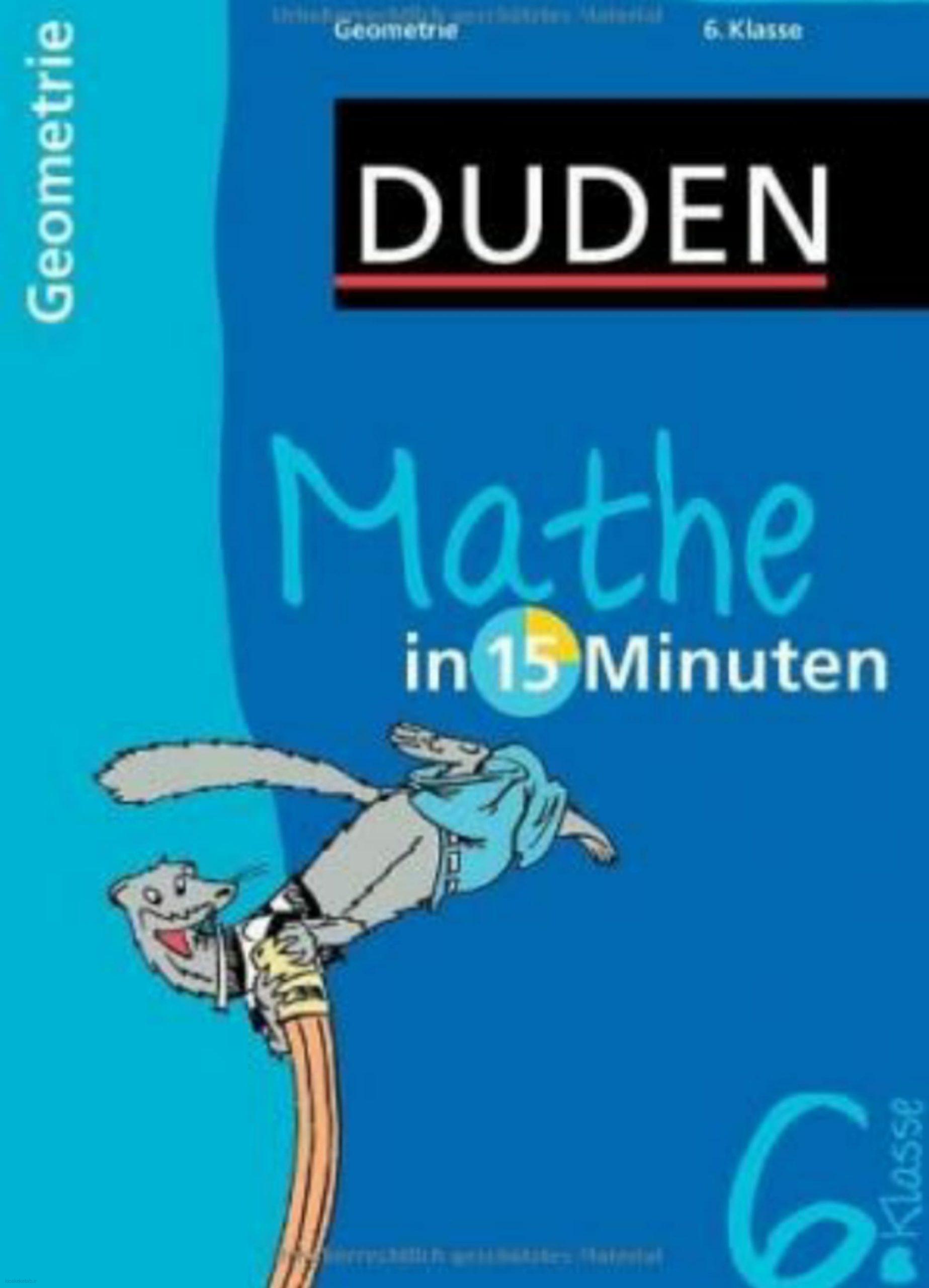 دانلود کتاب آلمانیduden mathe in 15 minuten6 klasse