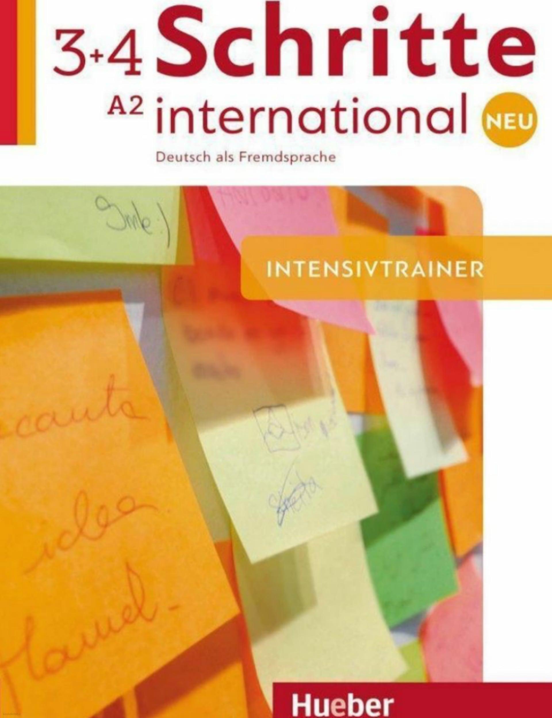 دانلود کتاب آلمانیschritte international neu 3+4 intensivtrainer