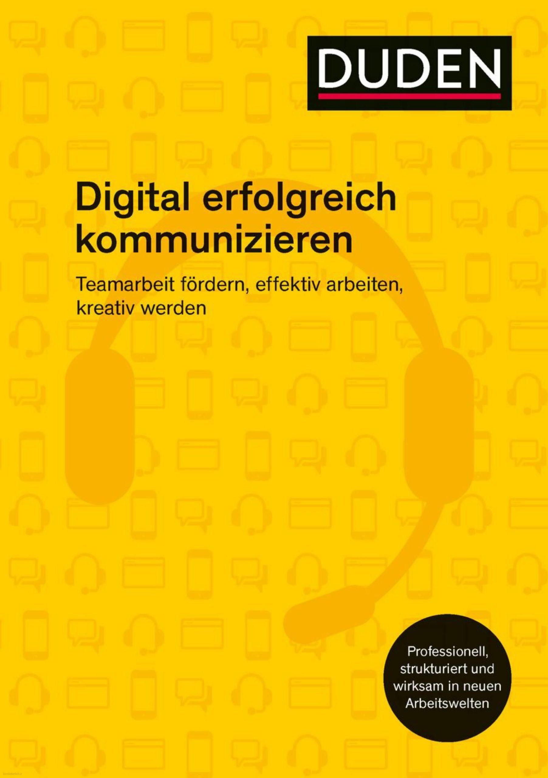 دانلود کتاب آلمانیduden digital erfolgreich kommunizieren