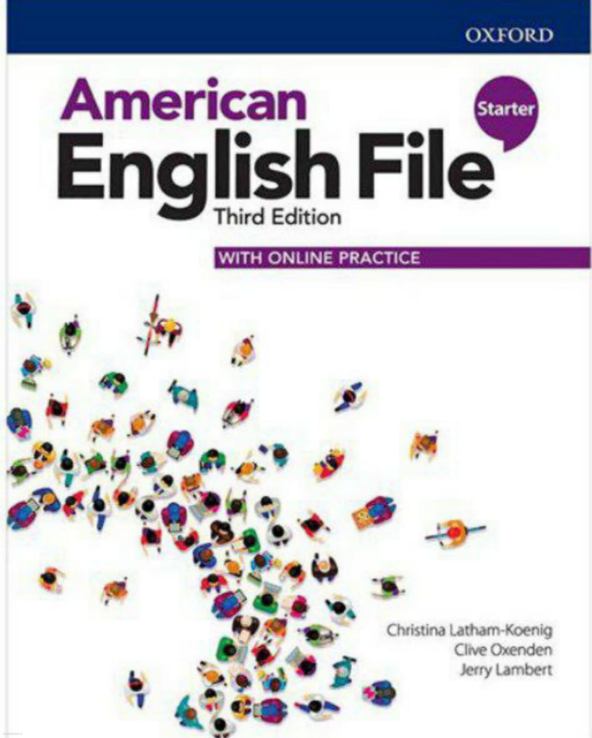دانلود کتاب انگلیسی american english file starter
