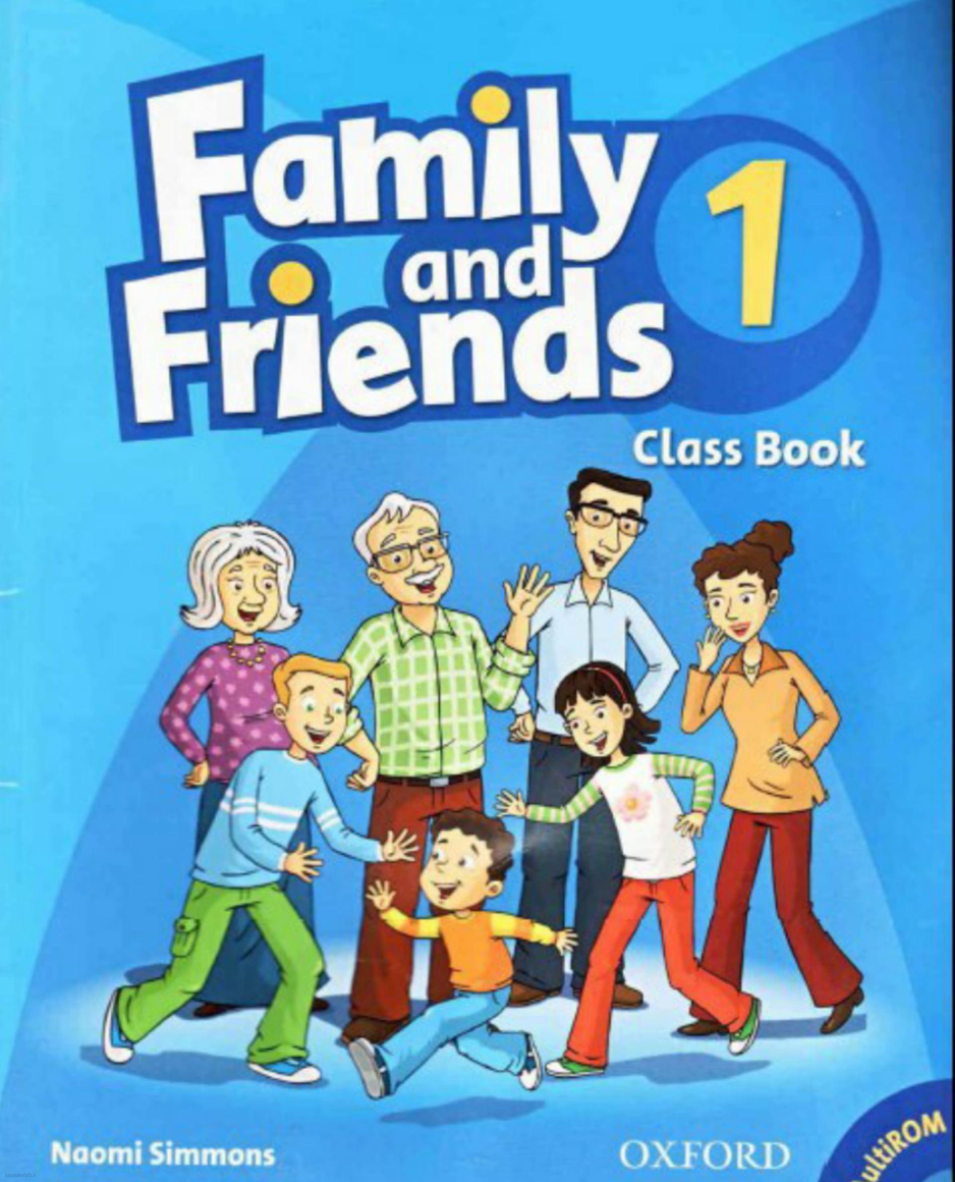 دانلود کتاب انگلیسی family and freinds 1