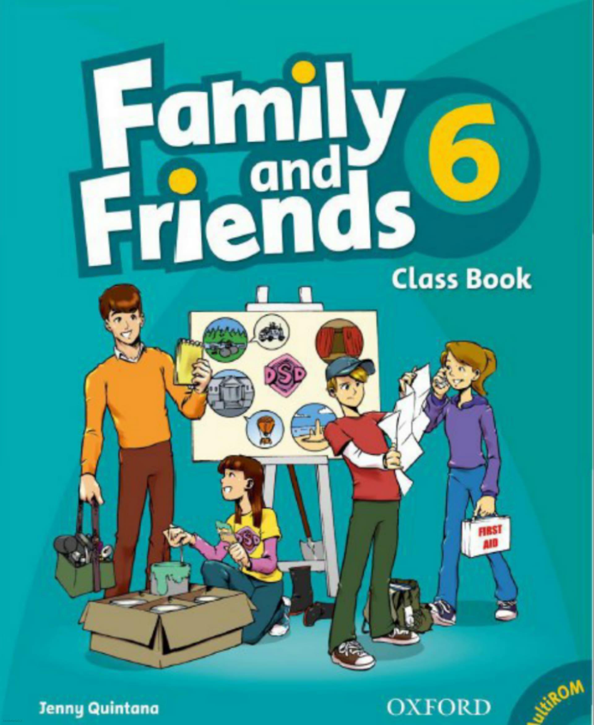 دانلود کتاب انگلیسی family and freinds 6