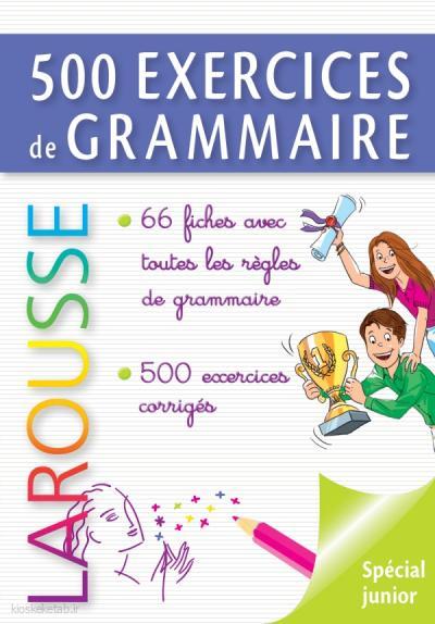دانلود کتاب فرانسوی 500 exercices de grammaire pdf