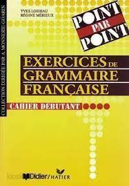 دانلود کتاب فرانسوی Exercices de grammaire français débutant