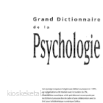 دانلود کتاب فرانسوی Geand dictionnaire de psychologie