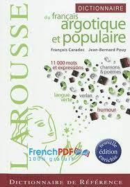 دانلود کتاب فرانسوی Dictionnaire du français argotique et populaire 