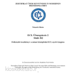 دانلود کتاب آلمانی ECL Zertifikat Deutsch Stufe B2 Mittelstufe Mündliche Kommunikation